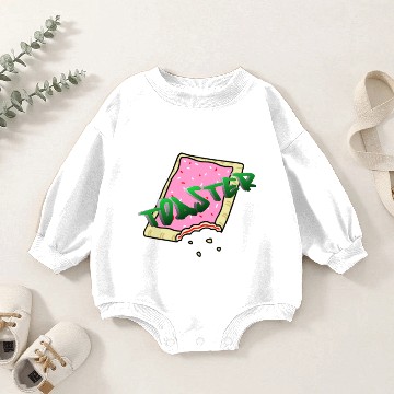 Discover Toaster's Midnight Snack Baby Romper Sweatshirts
