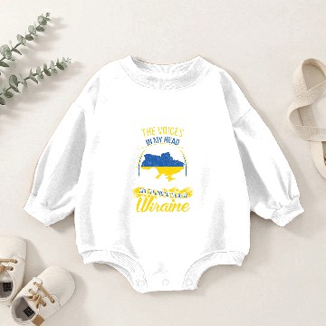 Discover Go To Ukraine Gift Idea Baby Romper Sweatshirts
