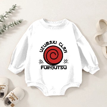 Discover Uzumaki clan Baby Romper Sweatshirts