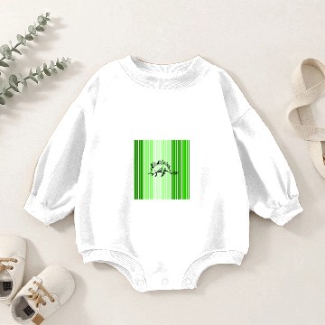 Discover stegosaurus animal Baby Romper Sweatshirts