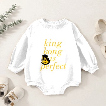 Discover king kong is perfect Baby Romper Sweatshirts
