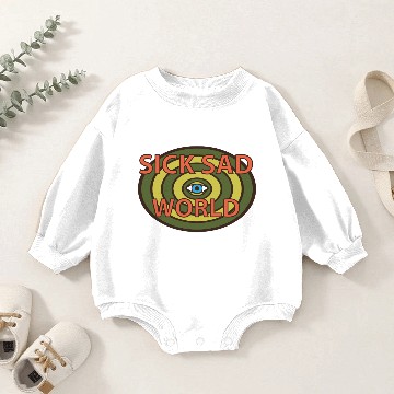 Discover Sick Sad World Baby Romper Sweatshirts