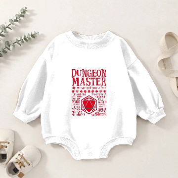Discover Dungeon Master Baby Romper Sweatshirts