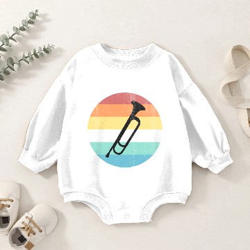 Discover Trumpet Baby Romper Sweatshirts