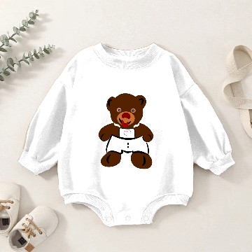 Discover Teddy bear Baby Romper Sweatshirts