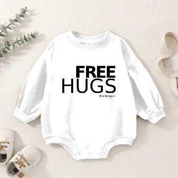 Discover free hugs Baby Romper Sweatshirts