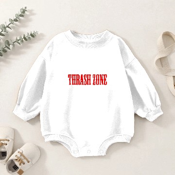 Discover THRASH ZONE Thrash Metal Baby Romper Sweatshirts