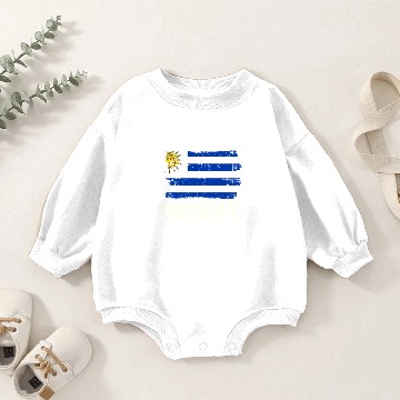 Discover World Championship Uruguay Baby Romper Sweatshirts