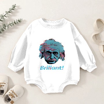 Discover Albert Einstein Baby Romper Sweatshirts