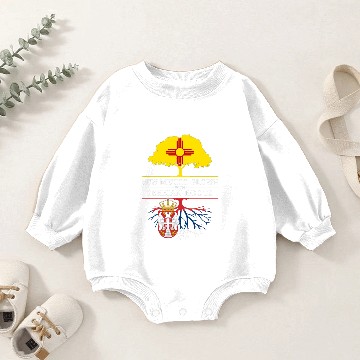 Discover New Mexico Grown Baby Romper Sweatshirts