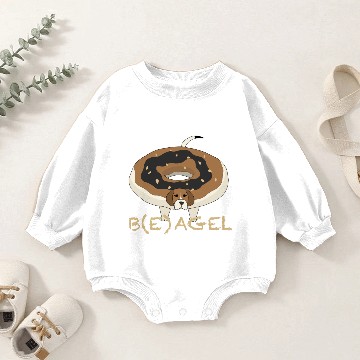 Discover beagle bagel Baby Romper Sweatshirts