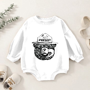 Discover Resist Baby Romper Sweatshirts