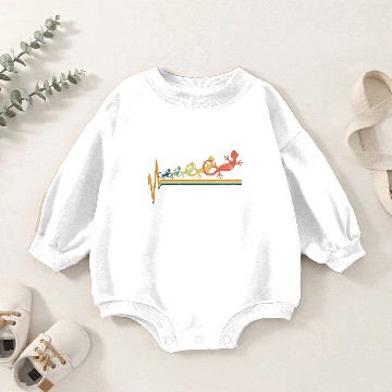 Discover Lizard GEcko Salamander Baby Romper Sweatshirts