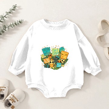 Discover Legalize Catnip Baby Romper Sweatshirts