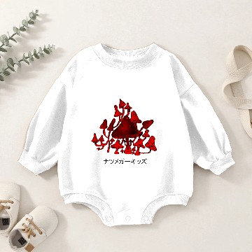Discover Mushroom In Red Baby Romper Sweatshirts