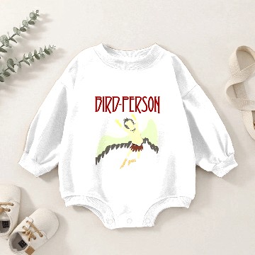 Discover Bird Person Baby Romper Sweatshirts