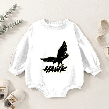 Discover Hawk Baby Romper Sweatshirts