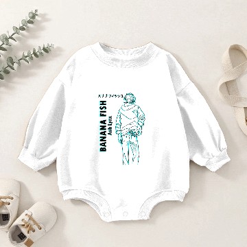 Discover Banana Fish Baby Romper Sweatshirts