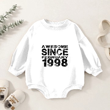 Discover 21st Birthday Gift Baby Romper Sweatshirts Born In February 1998