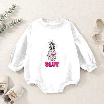 Discover Pineapple Slut Baby Romper Sweatshirts