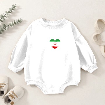 Discover I Love Iran Baby Romper Sweatshirts