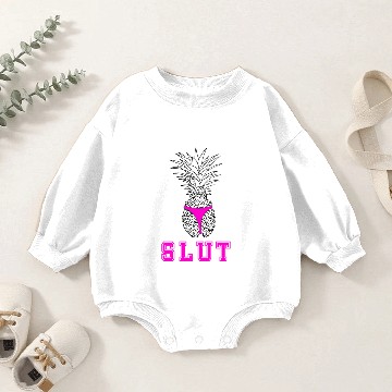 Discover Pineapple Slut Baby Romper Sweatshirts