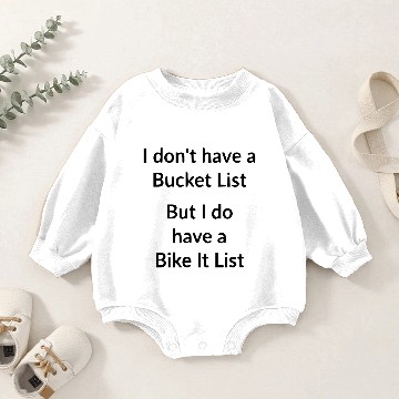 Discover bucket list Baby Romper Sweatshirts