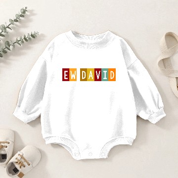 Discover Ew David Baby Romper Sweatshirts