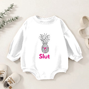 Discover Pineapple Slut Baby Romper Sweatshirts