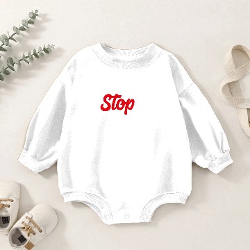 Discover Curling Baby Romper Sweatshirts