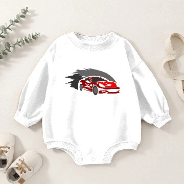 Discover Fast race car Baby Romper Sweatshirts