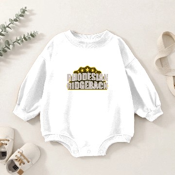 Discover Rhodesian Ridgeback Baby Romper Sweatshirts