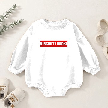 Discover Virginity Rocks Baby Romper Sweatshirts Gift