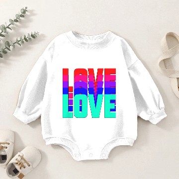 Discover Love Valentine's day gift couple Baby Romper Sweatshirts