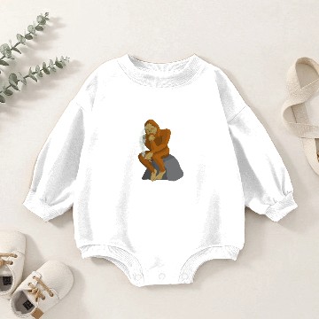 Discover Lonely Bigfoot Baby Romper Sweatshirts