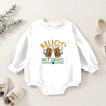 Discover Ireland Gift Irish Dublin Catholic St.Patrick Baby Romper Sweatshirts