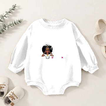 Discover Black Queen November Month Baby Romper Sweatshirts