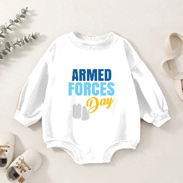 Discover ARMED FORCES DAY Baby Romper Sweatshirts