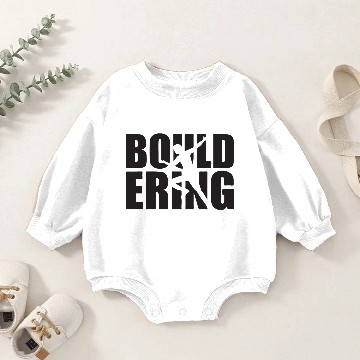 Discover bouldering Baby Romper Sweatshirts