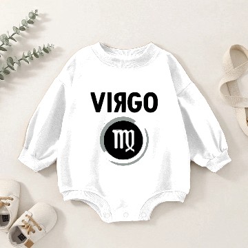 Discover Virgo Jungfrau Sternzeichen Zodiac astrological si Baby Romper Sweatshirts
