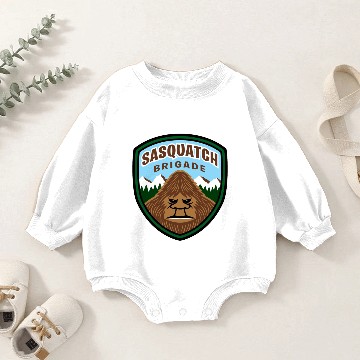 Discover bigfoot sasquatch Baby Romper Sweatshirts