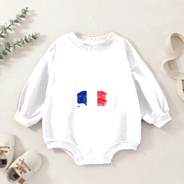 Discover France Baby Romper Sweatshirts