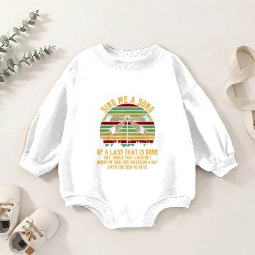 Discover Sing Me A Song Of A Lass That Is Gone Dragonfly Baby Romper Sweatshirts