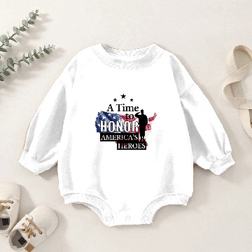 Discover Memorial Day Soldier Honor Heroe 2019 Baby Romper Sweatshirts