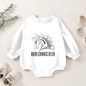 Discover Broncos Horse Baby Romper Sweatshirts