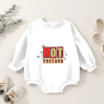 Discover Hot Popcorn Baby Romper Sweatshirts