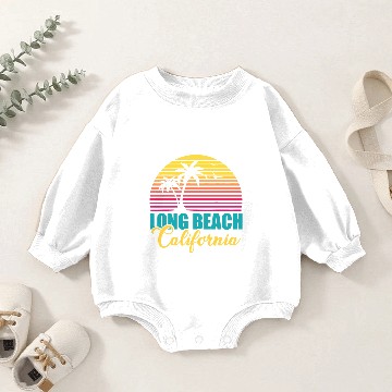 Discover LONG BEACH Baby Romper Sweatshirts