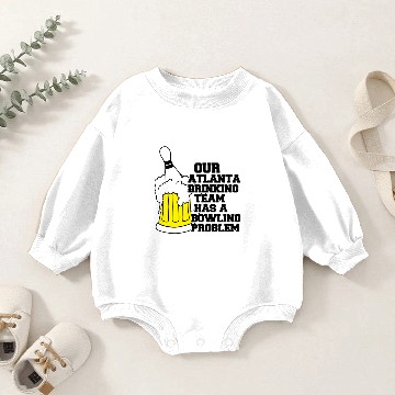 Discover Atlanta bowling problem Baby Romper Sweatshirts