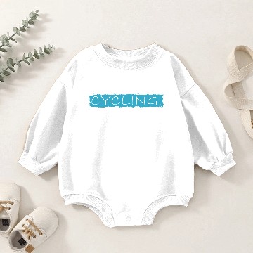 Discover Cycling Baby Romper Sweatshirts