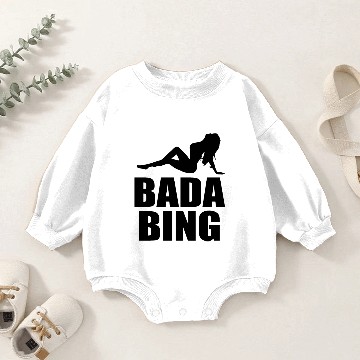 Discover bada bing Baby Romper Sweatshirts